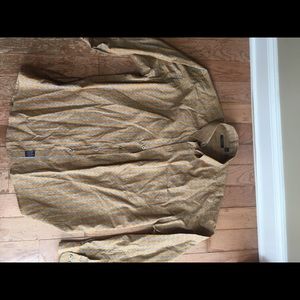 Burberry button down shirt large